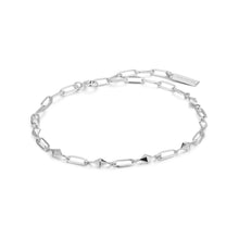 Load image into Gallery viewer, Silver Heavy Spike Bracelet
