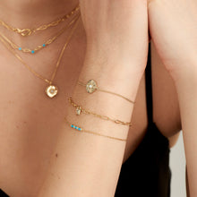 Load image into Gallery viewer, gold-chain-bracelet