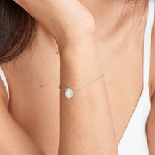 Load image into Gallery viewer, Silver Rope Disc Bracelet