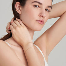 Load image into Gallery viewer, 14kt Gold Solid Bar Bracelet