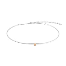 Load image into Gallery viewer, Silver Orbit Solid Choker