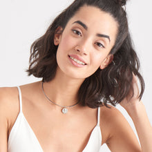 Load image into Gallery viewer, Silver Deus Choker