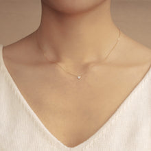 Load image into Gallery viewer, SOPHIE | Diamond Heart Necklace