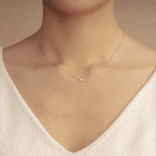 Load image into Gallery viewer, SOPHIE | Diamond Heart Necklace Necklaces AURELIE GI