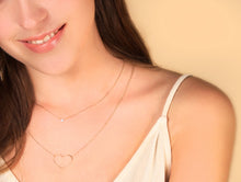 Load image into Gallery viewer, SOPHIE | Diamond Heart Necklace