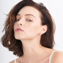 Load image into Gallery viewer, Gold Shimmer Chain Stud Earrings