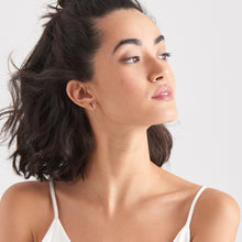 Load image into Gallery viewer, Silver Geometry Solid Drop Earrings