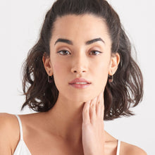 Load image into Gallery viewer, Silver Geometry Drop Earrings