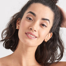 Load image into Gallery viewer, Gold Prism Stud Earrings