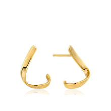 Load image into Gallery viewer, Gold Twist Stud Earrings
