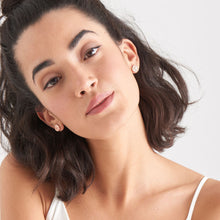 Load image into Gallery viewer, Rose Gold Boreas Stud Earrings