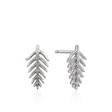 Load image into Gallery viewer, Silver Palm Stud Earrings