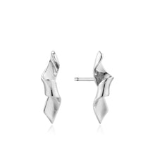 Load image into Gallery viewer, Silver Helix Stud Earrings
