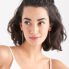 Load image into Gallery viewer, Silver Tassel Drop Ear Jackets