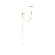 Load image into Gallery viewer, Gold Bohemia Stud Ear Cuff