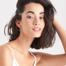 Load image into Gallery viewer, Silver Bohemia Stud Ear Cuff