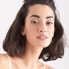 Load image into Gallery viewer, Gold Glow Solid Drop Earrings