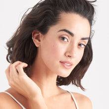 Load image into Gallery viewer, Silver Glow Ear Cuff