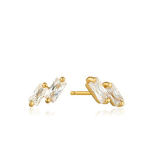 Load image into Gallery viewer, Gold Glow Stud Earrings