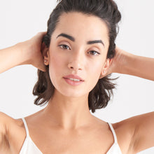 Load image into Gallery viewer, Gold Glow Stud Earrings