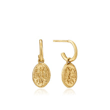 Load image into Gallery viewer, Gold Nika Mini Hoop Earrings