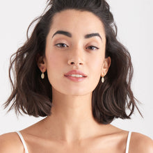 Load image into Gallery viewer, Gold Nika Mini Hoop Earrings