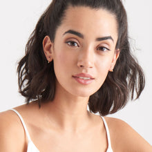 Load image into Gallery viewer, Gold Twist Sparkle Earrings