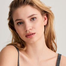 Load image into Gallery viewer, Gold Slinky Drop Earrings