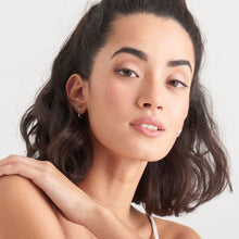 Load image into Gallery viewer, Silver Luxe Hook Earrings