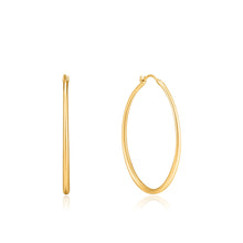 Load image into Gallery viewer, Gold Luxe Hoop Earrings