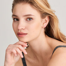 Load image into Gallery viewer, Gold Luxe Lobe Hook Stud Earrings