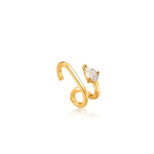 Load image into Gallery viewer, Gold Midnight Ear Cuff