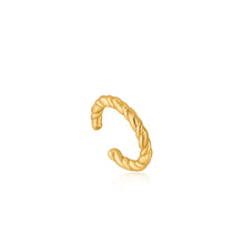 Load image into Gallery viewer, Gold Rope Ear Cuff