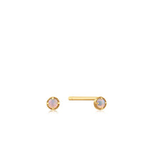 Load image into Gallery viewer, 14kt Gold Opal Stud Earrings