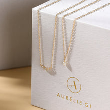 Load image into Gallery viewer, INEZ | Triple Diamond Necklace Necklaces AURELIE GI