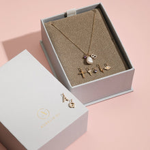 Load image into Gallery viewer, S | Diamond Initial Charm Necklace Charms AURELIE GI