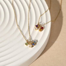 Load image into Gallery viewer, JULY | Ruby Necklace Charm Necklace Charms AURELIE GI