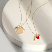 Load image into Gallery viewer, Dulcie | Tiny Candy Red Heart Pendant Necklaces AURELIE GI