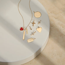 Load image into Gallery viewer, Dulcie | Tiny Candy Red Heart Pendant Necklaces AURELIE GI