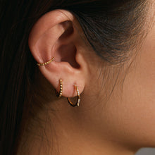 Load image into Gallery viewer, NEPTUNE | Diamond Constellation Huggie Hoop Hoops & Huggies AURELIE GI