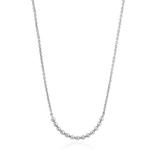 Load image into Gallery viewer, Silver Modern Multiple Balls Necklace