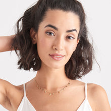 Load image into Gallery viewer, Gold Geometry Mixed Discs Necklace