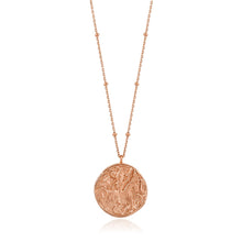Load image into Gallery viewer, Rose Gold Greek Warrior Necklace