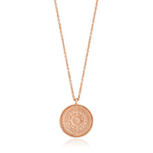 Load image into Gallery viewer, Rose Gold Verginia Sun Necklace
