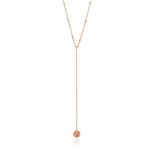 Load image into Gallery viewer, Rose Gold Deus Y Necklace