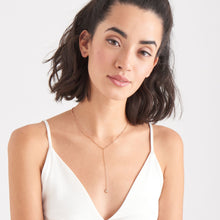 Load image into Gallery viewer, Rose Gold Deus Y Necklace