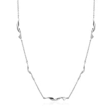 Load image into Gallery viewer, Silver Helix Necklace