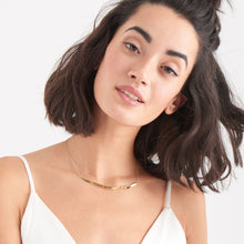 Load image into Gallery viewer, Gold Twist Collar Necklace