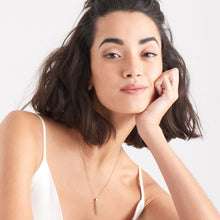 Load image into Gallery viewer, Gold Tassel Drop Necklace