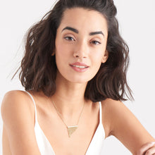 Load image into Gallery viewer, Gold Fringe Fall Necklace